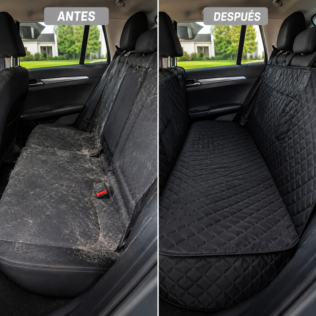 FUNDA PROTECTORA PREMIUM PARA ASIENTOS TRASEROS